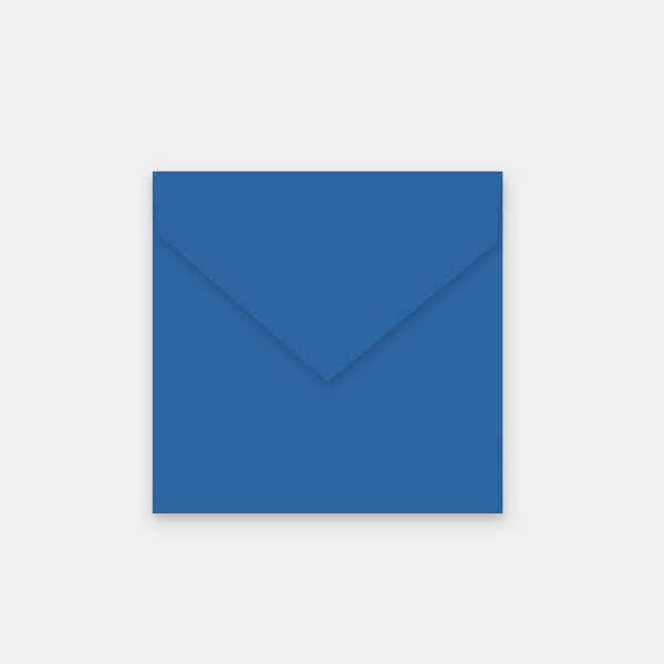 Lot de 50 enveloppes 140x140 mm vélin bleu royal