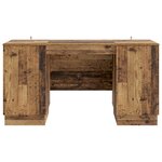 vidaXL Bureau Bois ancien 142 5 x 50 x 75 cm Bois d'ingénierie