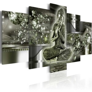 Tableau - buddha smeraldo l x h en cm 200x100