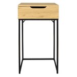 Coiffeuse compacte en bois abott bois