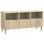 vidaXL Meuble TV 102 x 34 5 x 50 cm Chêne Sonoma Bois d'ingénierie