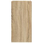 vidaXL Support de Plante Chêne Sonoma 30 x 30 x 60 cm