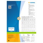 Herma étiquettes permanentes premium a4 105x148 mm 200 feuilles blanc