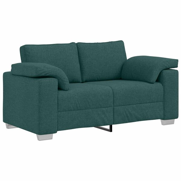 vidaXL Canapé Vert foncé 160 x 80 x 82 cm tissu