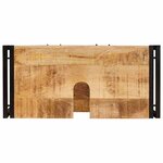 vidaXL Meuble sous-vasque de salle de bain avec tiroir avec étagère