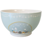 Bol polaire bleu en porcelaine 480 ml