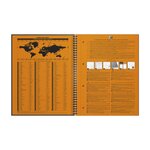 NOTEBOOK A4+ spiralé 160 pages petits carreaux gris OXFORD