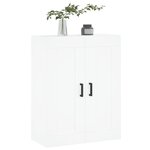 vidaXL Armoire murale blanc 69 5x34x90 cm bois d'ingénierie