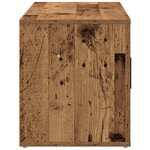 Meuble TV vidaXL en bois ancien 100x35x40 cm en bois aggloméré