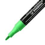 Marqueur pointe fine FREE acrylic T100 vert feuille STABILO