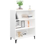 vidaXL Buffet Blanc 69 5x32 5x90 cm Bois d'ingénierie