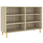 vidaXL Buffet chêne sonoma 103 5x35x70 cm bois d'ingénierie