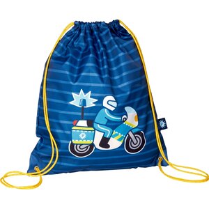 Coppenrath Verlag 17348 - Sac de sport avec motif de motard de la police