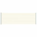 vidaXL Auvent latéral rétractable de patio 200x600 cm Crème