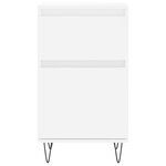 vidaXL Buffet blanc 40x35x70 cm bois d’ingénierie