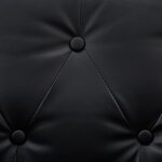 Vidaxl ensemble de canapés 2 pièces revêtement en similicuir noir