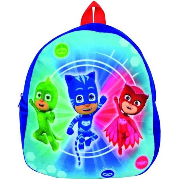 Jemini Pyjamasques Sac à dos en peluche +/- 22 cm pour enfant