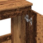 vidaXL Armoire d'évier vieux bois 58x33x60 cm bois d'ingénierie