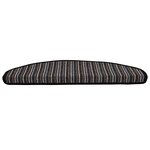 vidaXL Tapis d'escalier auto-adhésifs 15 Pièces Anthracite 65 x 21 x 4 cm