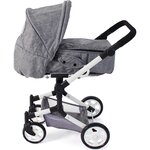 Bayer Chic 2000 587-76 - Poussette de poupée combinée JARA jean gris