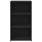 vidaXL Buffet noir 50x41x93 cm bois d'ingénierie
