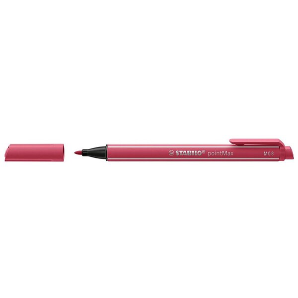 Stylo-feutre pointMax  rouge grenadine STABILO