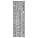 vidaXL Supports pour plantes 2 Pièces sonoma gris bois d'ingénierie