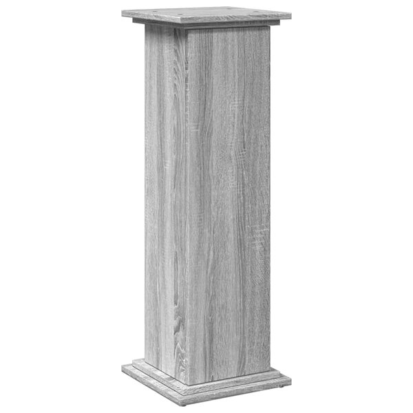 vidaXL Piédestal avec rangement sonoma gris bois d'ingénierie