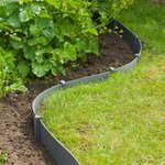 Nature Bordure de jardin 15 cm x 40 m 3 mm Gris