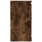 vidaXL Buffet chêne fumé 70x35 5x67 5 cm bois d'ingénierie