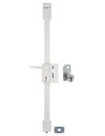 THIRARD - Serrure en applique Targa A2P* à tirage pour entrée  droite  3pts  Transit2 30x65mm  axe 45mm  blanc  4 clés - THIRARD