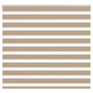 vidaXL Store zèbre marron sable largeur du tissu 160 9 cm polyester