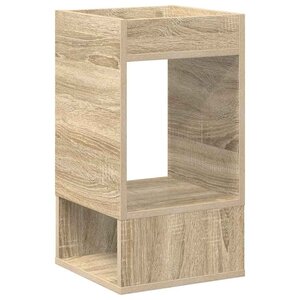 vidaXL Table d'appoint Chêne Sonoma 30 x 30 x 56 cm Bois d'ingénierie