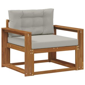 vidaXL Sofa de milieu extérieur Naturel