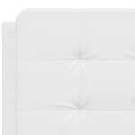 vidaXL Cadre de lit sans matelas blanc 120x200 cm similicuir
