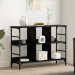 vidaXL Buffet Noir 102 x 32 x 73.5 cm Bois d'ingénierie