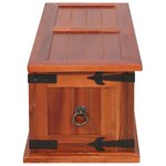 vidaXL Coffre de rangement 60x25x22 cm Bois d'acacia solide