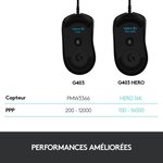 LOGITECH G G403 HERO Souris gaming