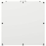 vidaXL Portant de bois chauffage blanc 40x40x40 cm