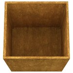 vidaXL Jardinière 42x38x75 cm acier corten