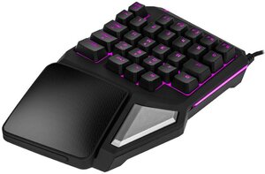 Clavier/Pad Gamer Delux Game Titan T9 Pro RGB (Noir)