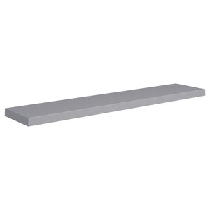 vidaXL Étagère murale flottante gris 120x23 5x3 8 cm MDF