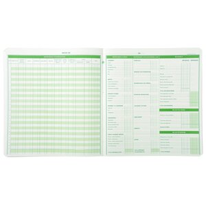 budget dépense ménagère 27x25cm 56p x 5 EXACOMPTA