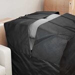 vidaXL Sac de stockage extérieur Noir 90 x 90 x 90 cm Tissu 210D