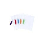 Chemise De Présentation Polypropylène Semi-rigide Clip Design - A4 - Couleurs Assorties - Exacompta