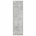 vidaXL Armoire Gris béton 55 x 25 x 189 cm Bois d'ingénierie