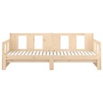 vidaXL Lit coulissant sans matelas bois de pin solide 2x(80x200) cm