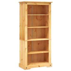 vidaXL Bibliothèque 5 niveaux Gamme Corona Pin mexicain 80x40x170 cm