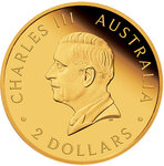Monnaie AUSTRALIAN KANGAROO 1/2g Or 2$ Australia 2026