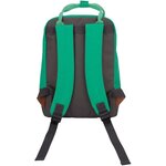 ABBEY Petit sac a dos en polyester 300T - Doublure 100% polyester - Dimensions 24 x 10 x 33 cm - Vert